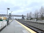 Looking north from Sounder Kent Station